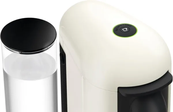 Krups Nespresso VERTUO Plus XN9031 - Cafetera de cápsulas, máquina de café expreso, café diferentes, 5 tamaños tazas, tecnología Centrifusion, calentamiento 40 segundos, Blanca - Imagen 3