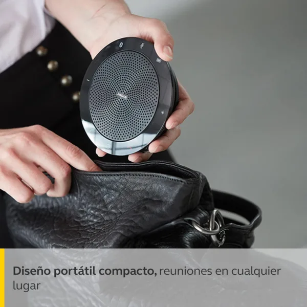 Jabra Altavoz Speak 510 - Bluetooth portátil, altavoz de conferencia - Se conecta a computadoras portátiles, teléfonos inteligentes y tabletas - Enchufe USB - Imagen 5