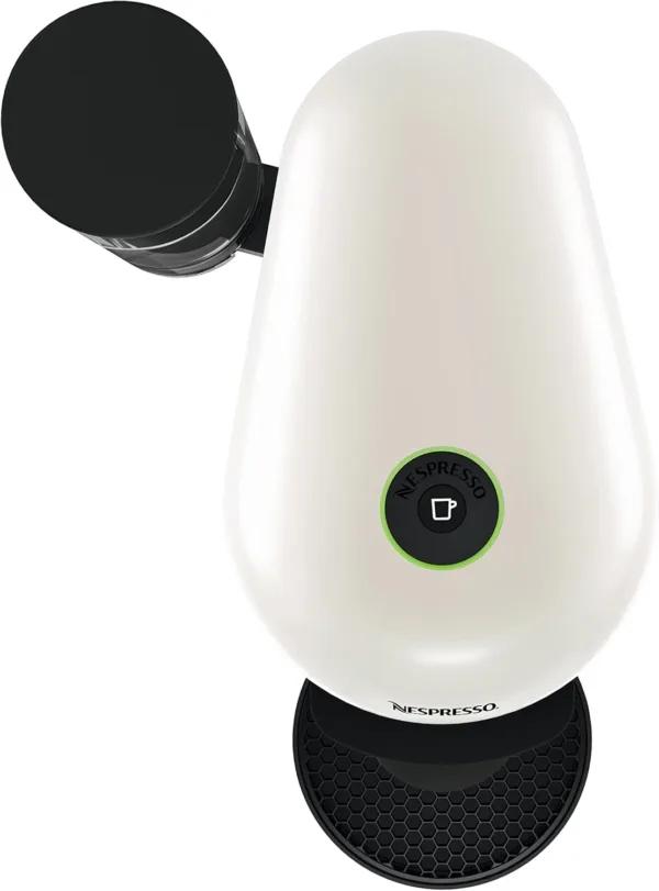 Krups Nespresso VERTUO Plus XN9031 - Cafetera de cápsulas, máquina de café expreso, café diferentes, 5 tamaños tazas, tecnología Centrifusion, calentamiento 40 segundos, Blanca - Imagen 6
