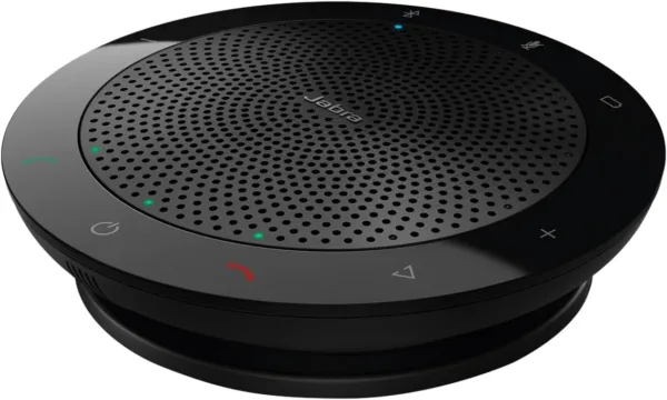 Jabra Altavoz Speak 510 - Bluetooth portátil, altavoz de conferencia - Se conecta a computadoras portátiles, teléfonos inteligentes y tabletas - Enchufe USB