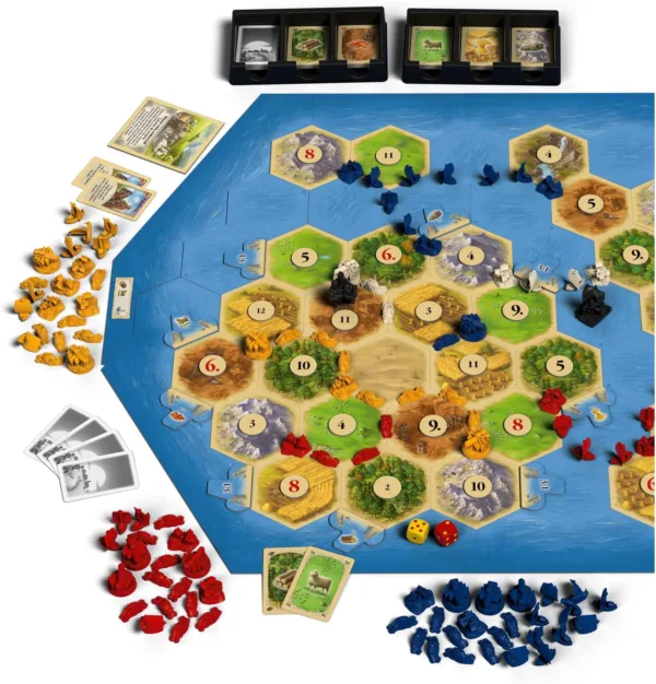 Devir - Catan: expansión Navegantes, Juego de Mesa Familiar, con Amigos, 10 años (BGNAVEGANTES) - Imagen 5