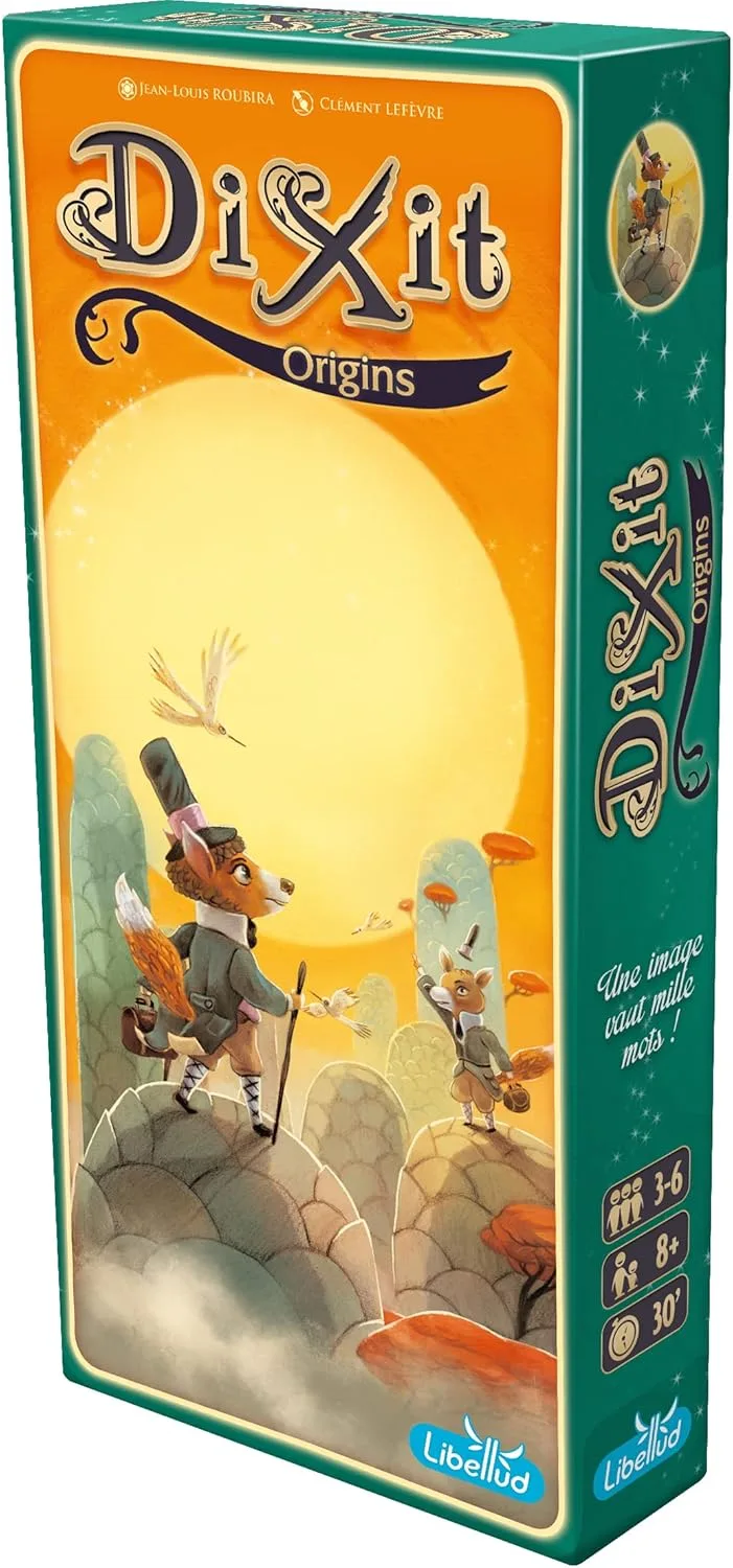 Libellud | Dixit | Expansión: Origins (EEdición 2022)| Juego de Comunicación | Edad 8+ | 3 a 6 Jugadores | Tiempo de Parte: 30 Min - Imagen 3