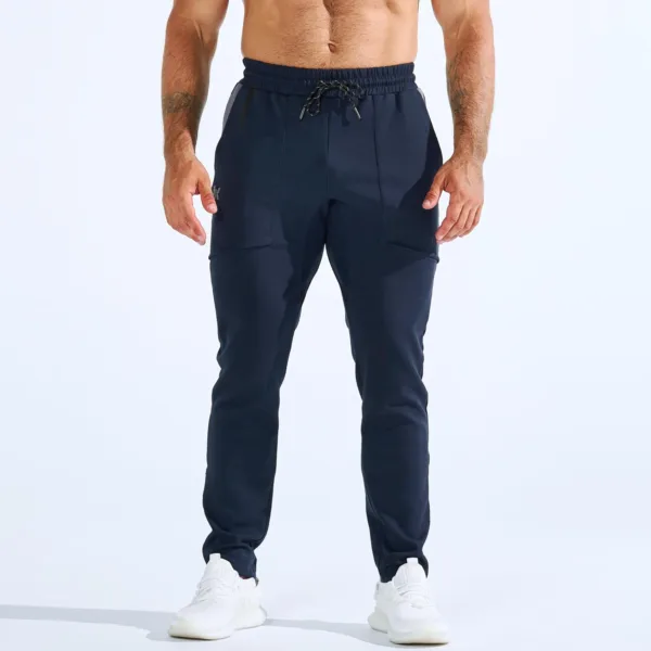 ZENWILL ZeroBols Pantalones Deportivos Hombre Gimnasio Cremallera Gym Jogger Pantalón Largo Running Entrenamiento Hombre - Imagen 8