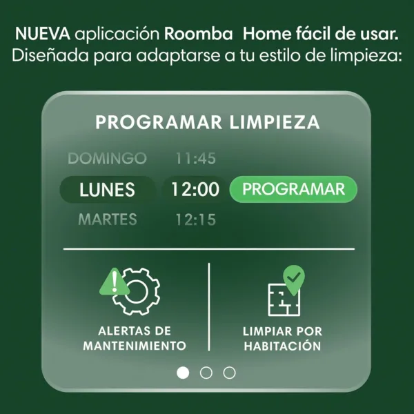 iRobot Roomba 205 DustCompactor Combo Robot, compacta Suciedad en Interior, autonomía 60 días sin vaciar el Robot, sin Bolsa, succión Potente, 7000Pa, navegación LiDAR, Limpieza multisuperficie, App - Imagen 8