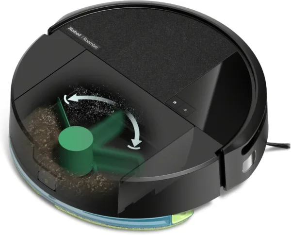 iRobot Roomba 205 DustCompactor Combo Robot, compacta Suciedad en Interior, autonomía 60 días sin vaciar el Robot, sin Bolsa, succión Potente, 7000Pa, navegación LiDAR, Limpieza multisuperficie, App - Imagen 4