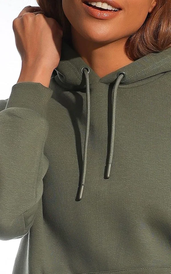 Light & Shade LSLSWT005 Top Sudadera con Capucha Super Soft Touch Loungewear para Mujer - Imagen 6
