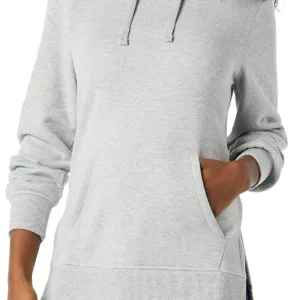 Amazon Essentials Mujer Sudadera Tipo túnica con Capucha de Forro Polar