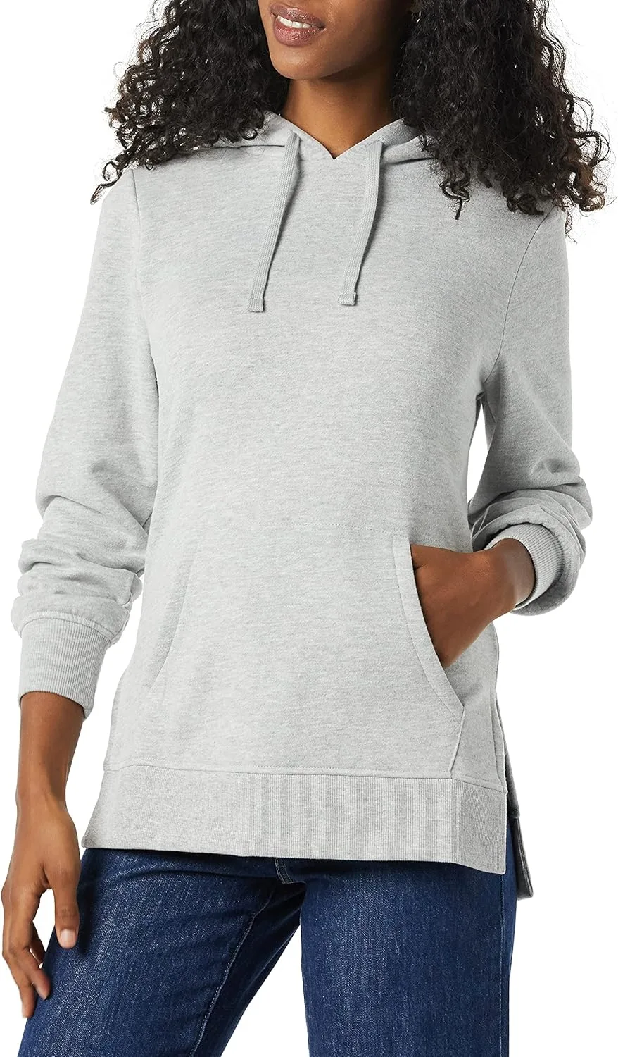 Amazon Essentials Mujer Sudadera Tipo túnica con Capucha de Forro Polar