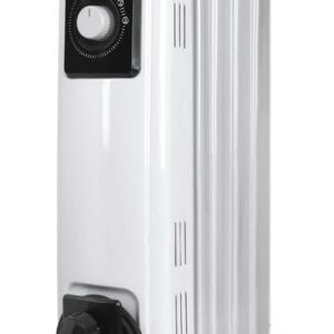 Orbegozo RF 1000 Energy Saving Electric Radiator, 1000 W Power, 5 Elements, Adjustable Thermostat, LED Lights, 2 Power Levels