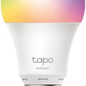 Tapo Wi-Fi Smart Multicolor LED Bulb, E27 Socket, Compatible with Alexa and Google Home, 806 Lumens, 8.3W, No Hub Needed, Remote/App Control