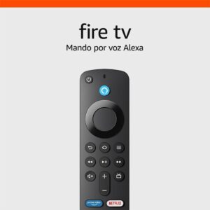 Amazon Alexa Voice Remote with TV controls, requires compatible Fire TV device