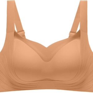 Comfortable, Sexy and Traceless for Women, No Rings, Neck Support Closure, Anti-fall Bra Bras Straps