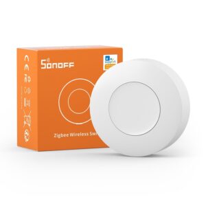 SONOFF Zigbee Wireless Switch SNZB-01P, Requires SONOFF ZigBee Hub, Three-Way Multifunctional Control Button for Smart Home Devices, Compatible with Alexa, Smartthings and IFTTT