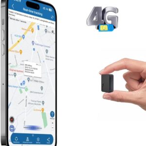 Mini GPS Locator for Car 4G with SIM Card 1500mAh Battery 60 Days Standby Magnetic GPS Tracker Tracking Anti-theft Device for Motorcycle Vehicle Geolocator Tracker with App TK903