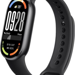 Xiaomi Smartband 10, 1.72" AMOLED Display, Fast Charge, 150+ Sports Modes, Health and Sleep Monitoring, HyperOS 2.0, Waterproof 5ATM, Compass
