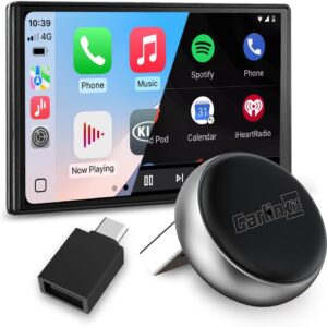 Carlinkit Wireless CarPlay and Android Auto Adapter - Mini Ultra 3 Convert OEM Wired to Wireless Dongle for iPhone and Android 11+, USB-A/Type-C Plug & Play, Quick Connect, Upgrade on