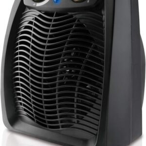 Taurus Tropicano 2400 Heater, 2 Heat Sources + Fan, 2400 W, Carry Handle, Adjustable Thermostat, Quiet, Black Design