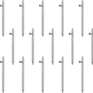 15pcs 20/22mm Quick Release Spring Bars, Stainless Steel Watch Pins Replacement for Quick Release Watch Bands