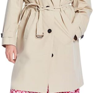 burda Women's Classic Paper-Cut Trench Coat #5840 Size 46-60, colourless