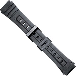Watch Strap Compatible with Casio F-91 F-91W F-105 F-106W F-94 W-217h 18mm Ref 283P4