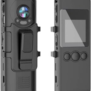 Cámara Digital, Mini cámaras Digitales Full HD 1080P Body CAM Car Dash Video Recorder Webcam Grabación en Bucle Videocámara Videcam