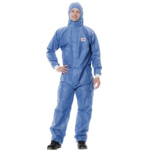 3M 4530L – Disposable Protective Coverall, Type 5 and 6, Comfort, Blue, Size L