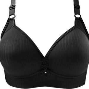 Ring Slip-On Comfortable Breathable Underwear, Plus Size, Brater Buckle, Female Bra, Deep V Neck Vest, Bralette, Bra Underwear Men