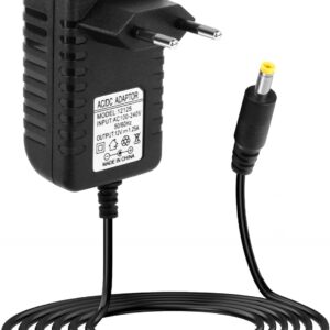 15W Charger Compatible with Alexa Echo Dot 3rd 4th 5th Gen, Power Adapter 12V 1.25A for Echo Show 5 1st 2nd Gen/Spot/Pop/TV Cube, Power Adapter with 2 Meter Cable