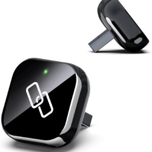 Android Auto Wireless, Carplay Android Auto, Mini Adapter Car Play, 2025 Upgrade Wireless Connector, Plug and Play for iOS 10+, Android 11+
