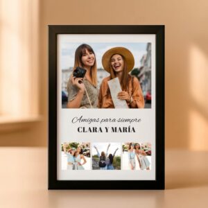 Personalized Lamp with Photos Collage and Texts. Personalized Lamps LED Light, Original Gifts for Couples, Friends and Family. Personalized Gifts Birthday, Valentine's Day