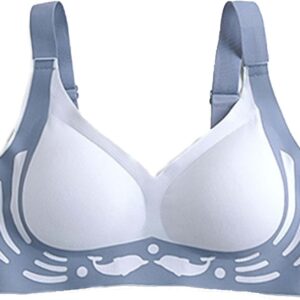 No Bra for Women, Gather Bra, Anti-fall Breast Support and Enhancing Bust for Older Women Underwear Women Cycling