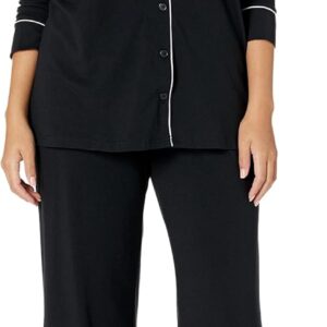 Amazon Essentials Women's Modal and Cotton Long Sleeve Shirt and Long Pants Pija Set