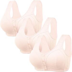 Support Bras for Women, Adjustable Strap Bras, Total, Comfortable, Wire-Free, Wireless Lace-Up