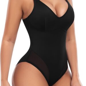 Body Shaper Women Bodies Fajas Reductoras Slimming Shapewear Reducer Tummy Control V Neck Body Slimming Corset Shapewear Bodysuit Shapewear Postpartum Girdle