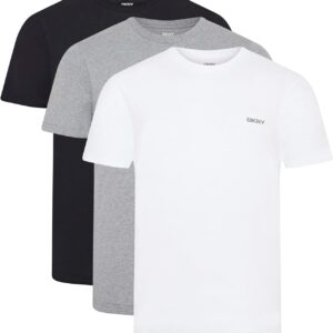DKNY Giants Camiseta de Hombre Hombre (Pack de 3)