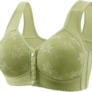 Casual Underwear for Women, Underwear with Buttons for Older, Comfortable Bra and Pleasant Bras