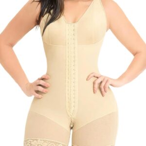 YIANNA Fajas Colombianas Reductoras Mujer Abdomen Reductor Body Shaper Invisible Slimming Shapewear Bodysuit