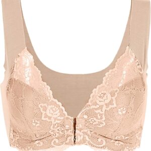 Women's Bra with Adjustable Closure, Breathable, Sporty, Lace Front, Extra Elastic Bras Cheap