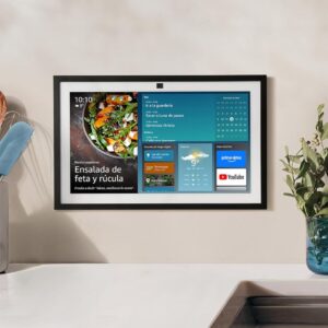All-new Amazon Echo Show 15 | Full HD 15.6" smart display with Alexa, built-in Fire TV and Alexa Voice Remote