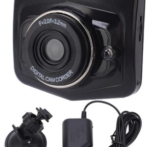 Dash Dashcam for Cars, 1080P Full HD Dashboard Camera Recorder, 170° Wide Angle Car Camera with Night Vision, G-Sensor, Loop Recording, Parking Monitor, 120mAh Battery, Support 32GB Max