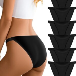 Women's Seamless Panties and Comfortable Waist Panties for Women 6 Pack
