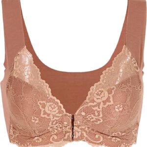 Women's Bra with Adjustable Closure, Breathable, Sporty, Lace Front, Extra Elastic Bras Cheap