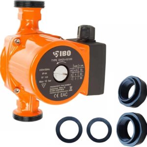 IBO 25-40 180 Circulation Pump for Heating 230 V with Screw to Pump
