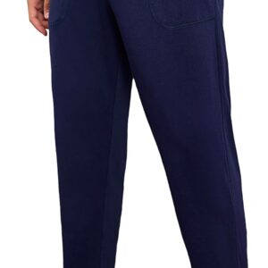 Litherday Men's Pajama Pants Long Cotton Soft and Comfortable Home Pants with Pockets and Drawstring for Sleeping Spring Autumn Loungewear