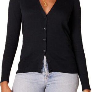 Amazon Essentials Women's Lightweight V-Neck Sweater (Available in Plus Size)