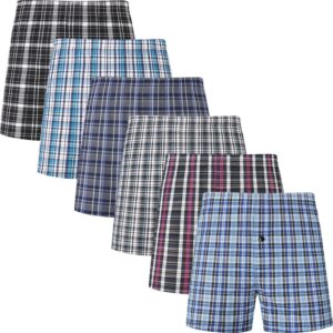 JupiterSecret Men's Boxer Briefs Cotton Man Boxer Man Pack American Men, Packs of 6 and 10