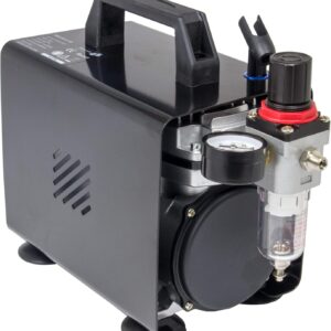 Original Fengda FD-18A Airbrush Compressor / Pressure Regulator / 4 Bar / Auto Stop
