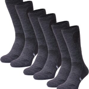 Merino.tech Merino Wool Socks Men and Women – Thermal, Breathable, Soft for Daily Use, Trekking and Sport