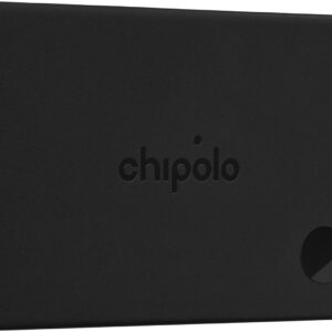 Chipolo Card - Rechargeable Tracker, Bluetooth Tracker and Object Locator and Passport, Compatible with Apple Search and Google Locator, Call Your Mobile and Out of Range Alerts