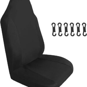 URAQT Car Seat Cover, Universal Car Seat Protector, Non-Slip Seat Protector | Black Driver Seat Covers | Universal Interior Accessories